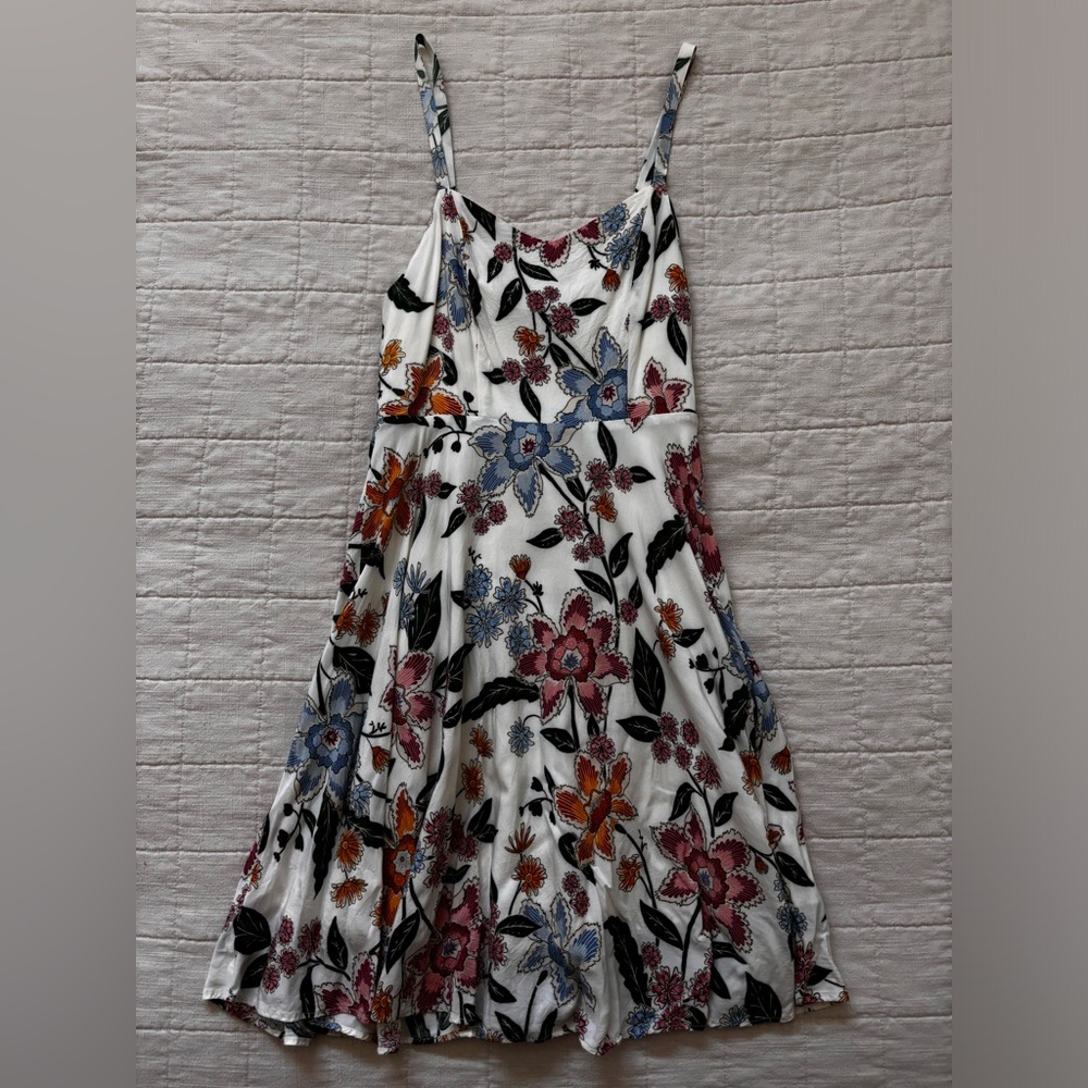 Old Navy Multicolor Floral Midi Dress